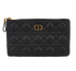 Christian Dior Caro Small Slim Pouch, front view